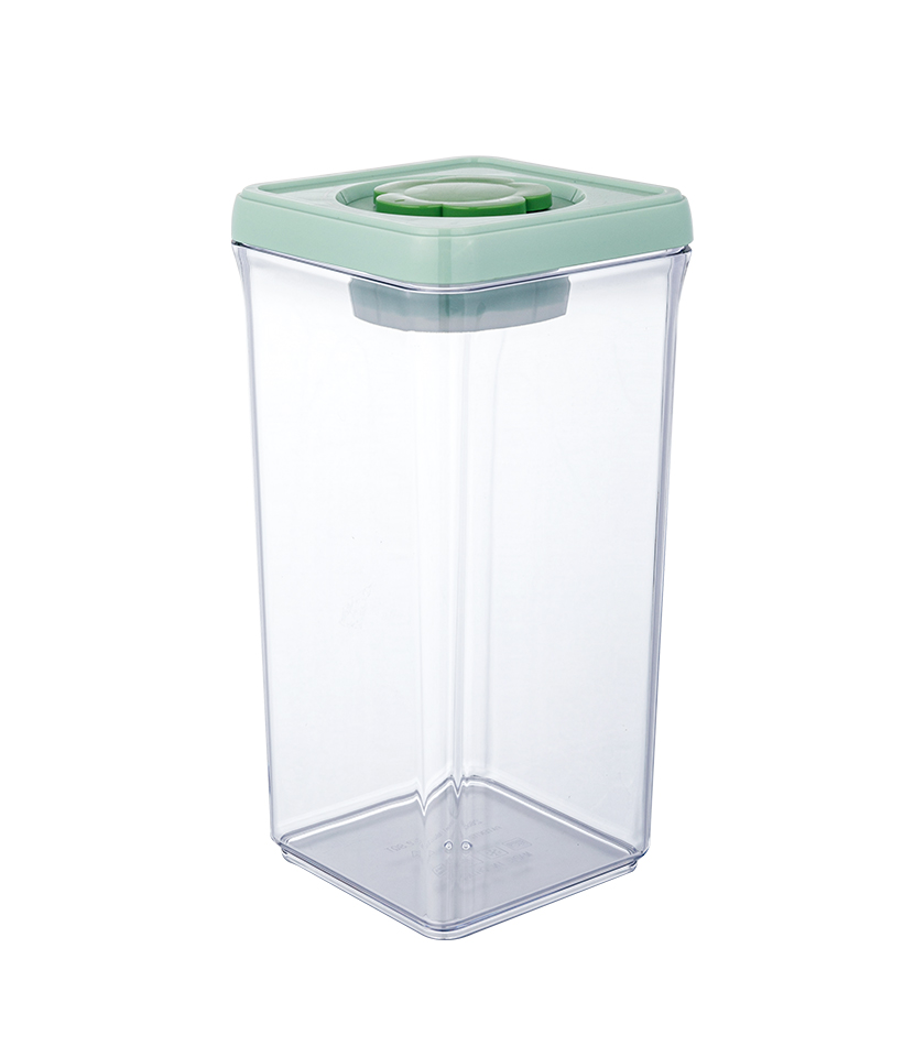 Tritan Square ซิลิโคนซีลกันความชื้น Fresh Keeping Home Kitchen Storage Container