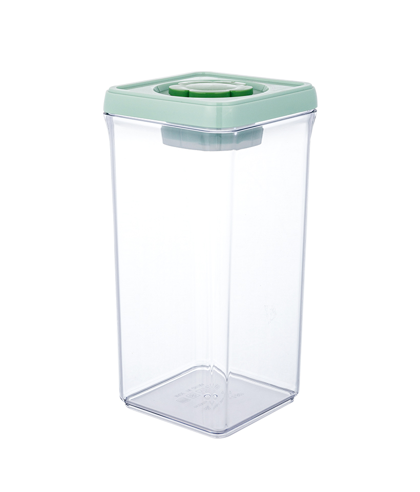 Tritan Square ซิลิโคนซีลกันความชื้น Fresh Keeping Home Kitchen Storage Container